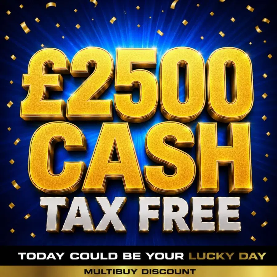 Win £2500 for 57p #2