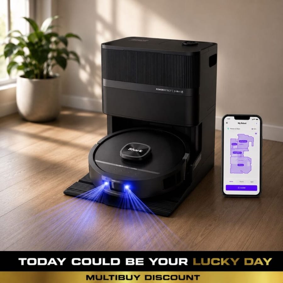 SHARK PowerDetect UV Reveal Robot Vacuum Cleaner