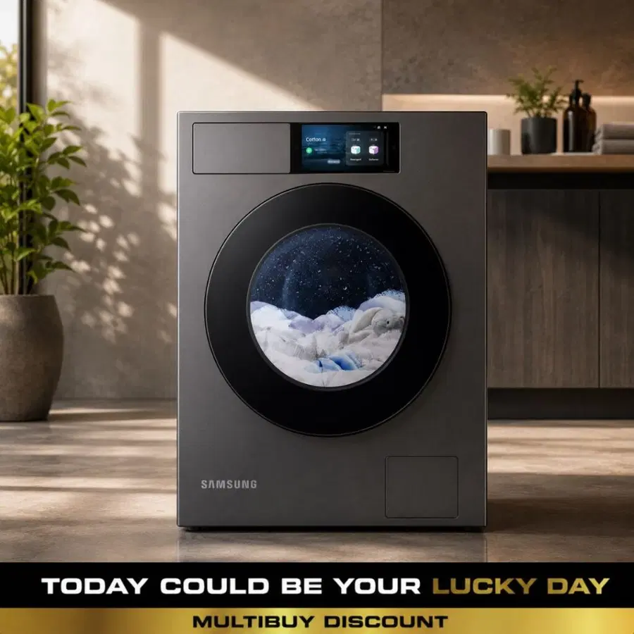 SAMSUNG Series 9 AI Home AI Energy 9kg Smart Washing Machine