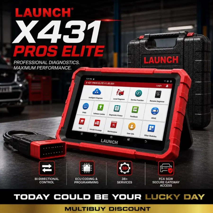 LAUNCH X431 Pro Elite OBD2 Diagnostic Tool Scanner