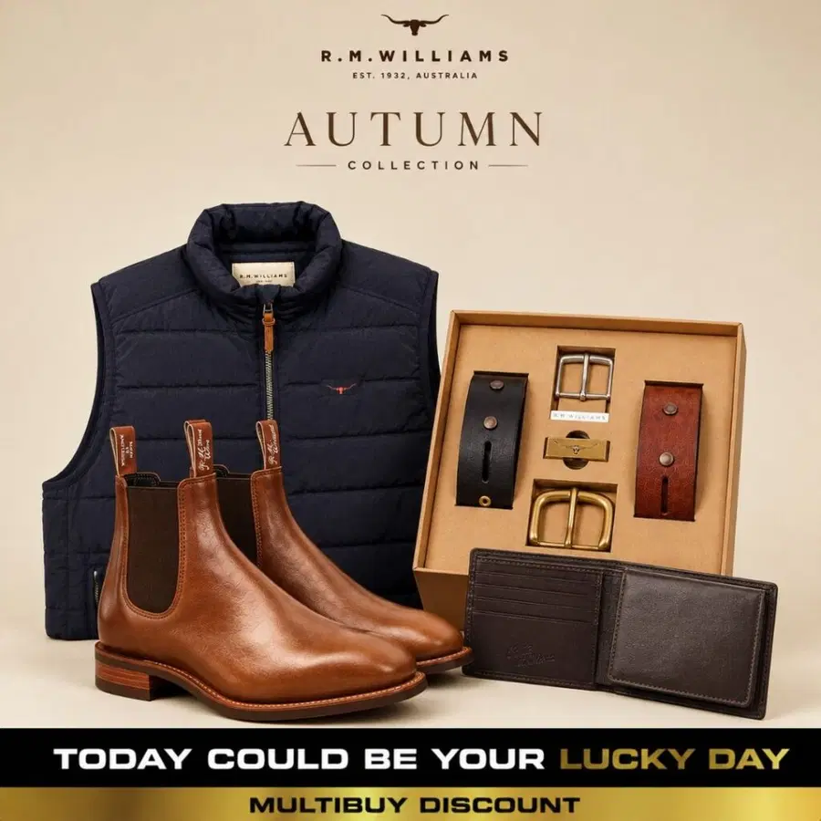R.M Williams Autumn Collection