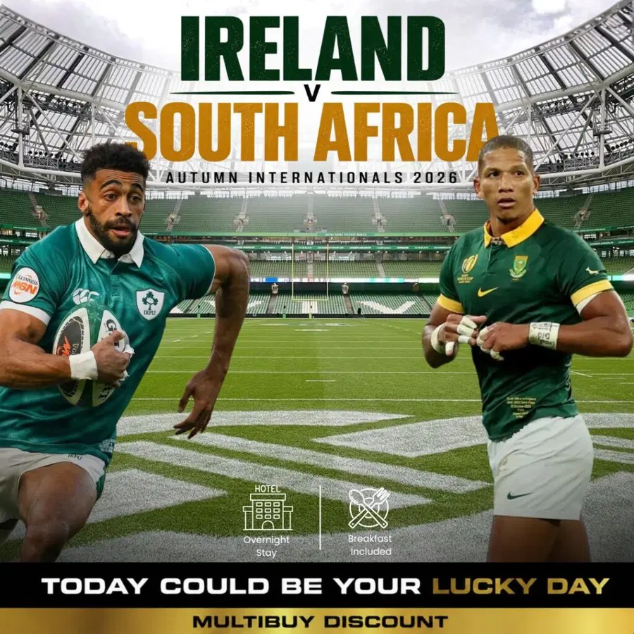 Ireland v South Africa – Autumn Internationals 2026
