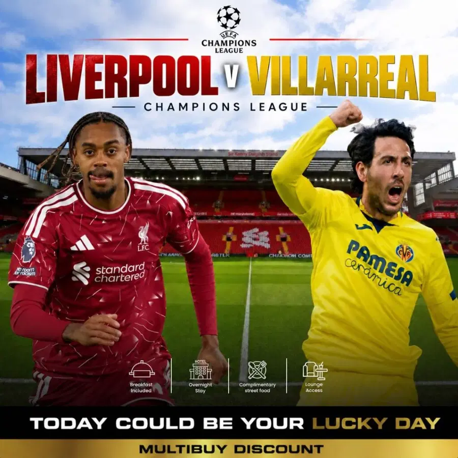 Liverpool v Villareal – Champions League (Anfield)