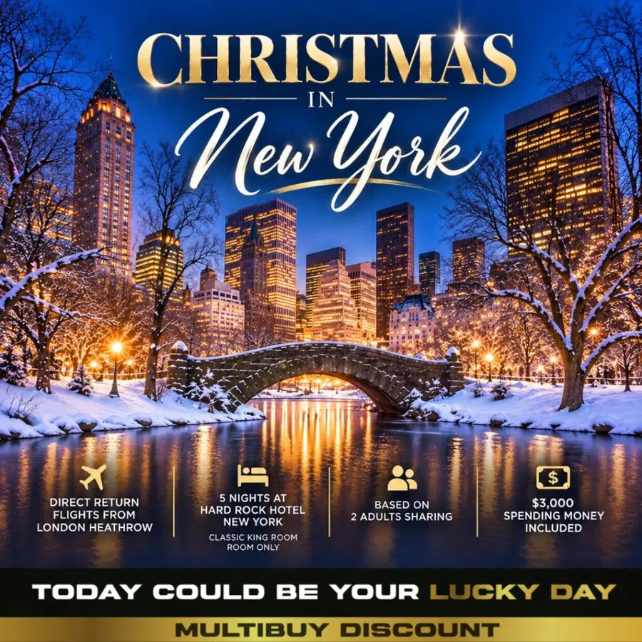 Christmas in New York – The Ultimate Festive City Break! 🗽✨(Auto Draw)