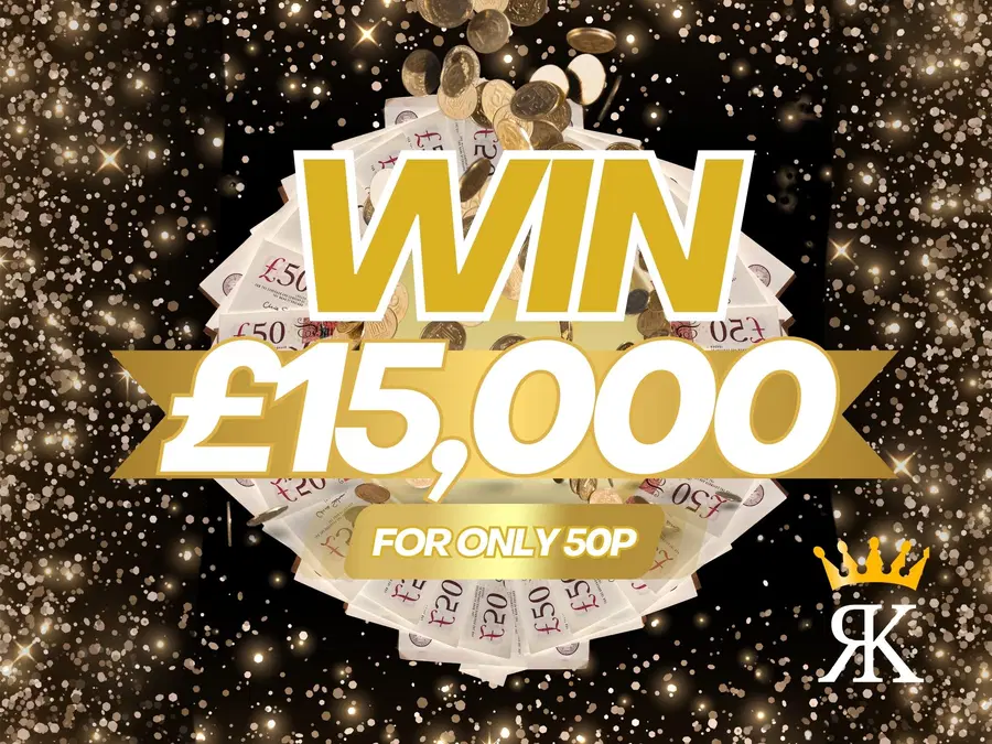Win £15,000 for 50p