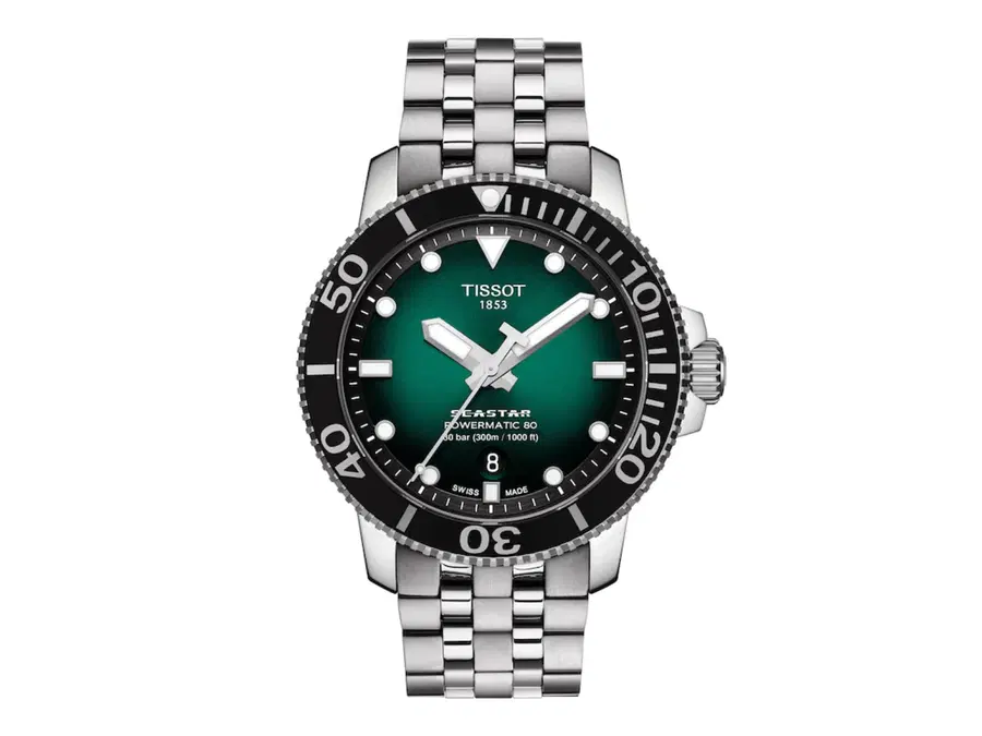 Tissot Seastar 1000 43mm Black/Green
