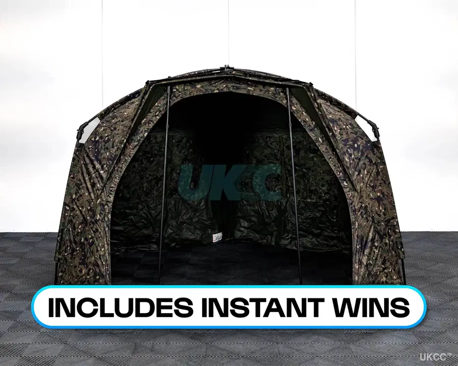 TRAKKER TEMPEST RS BROLLY CAMO!