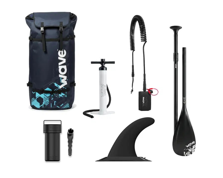 WAVE TOURER 3.0 ISUP INFLATABLE PADDLE BOARD KIT FOR 2!