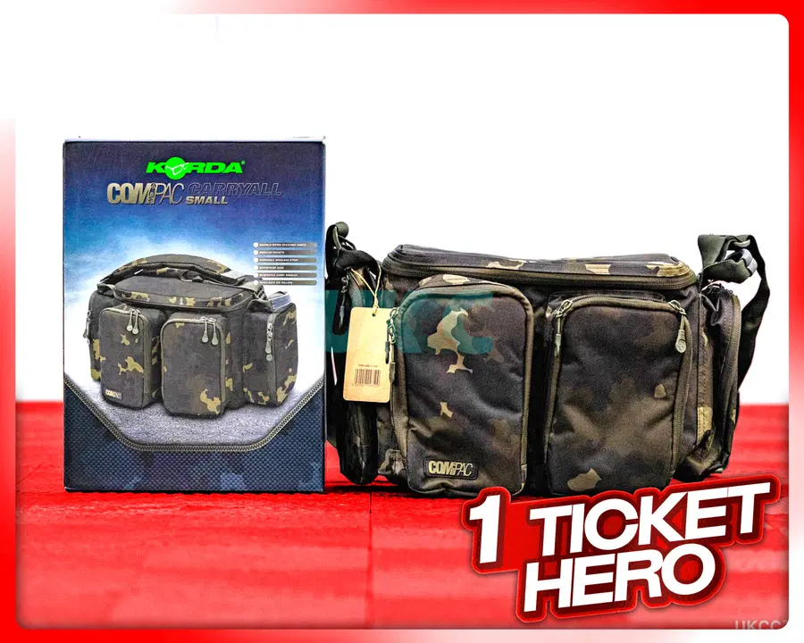 KORDA COMPAC SMALL CARRYALL DARK KAMO!