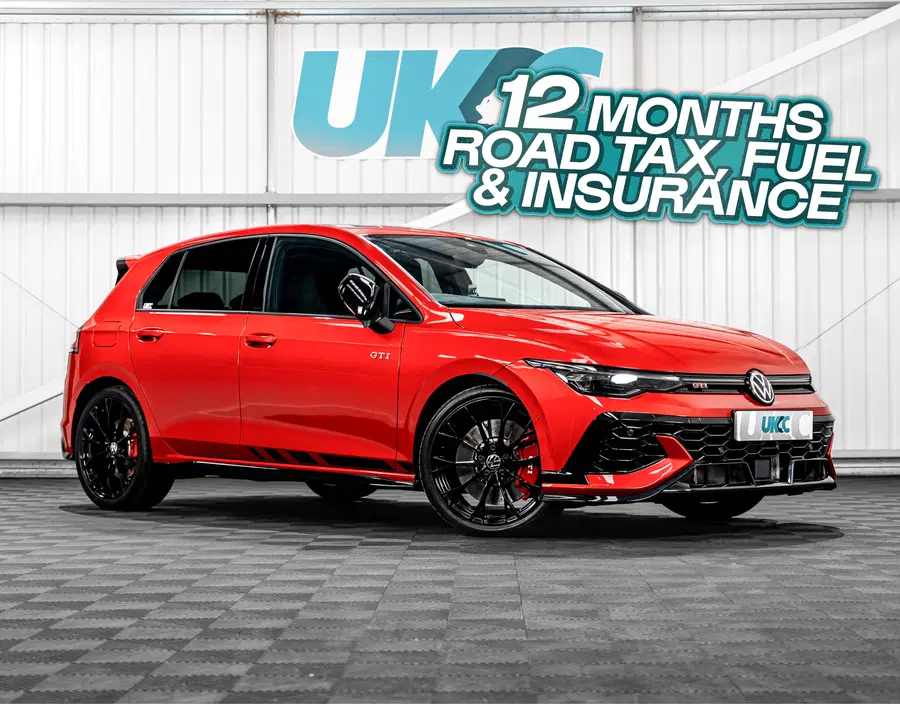 2025 VW GOLF GTI CLUBSPORT + 12 MONTHS: ROAD TAX, INSURANCE & FUEL!