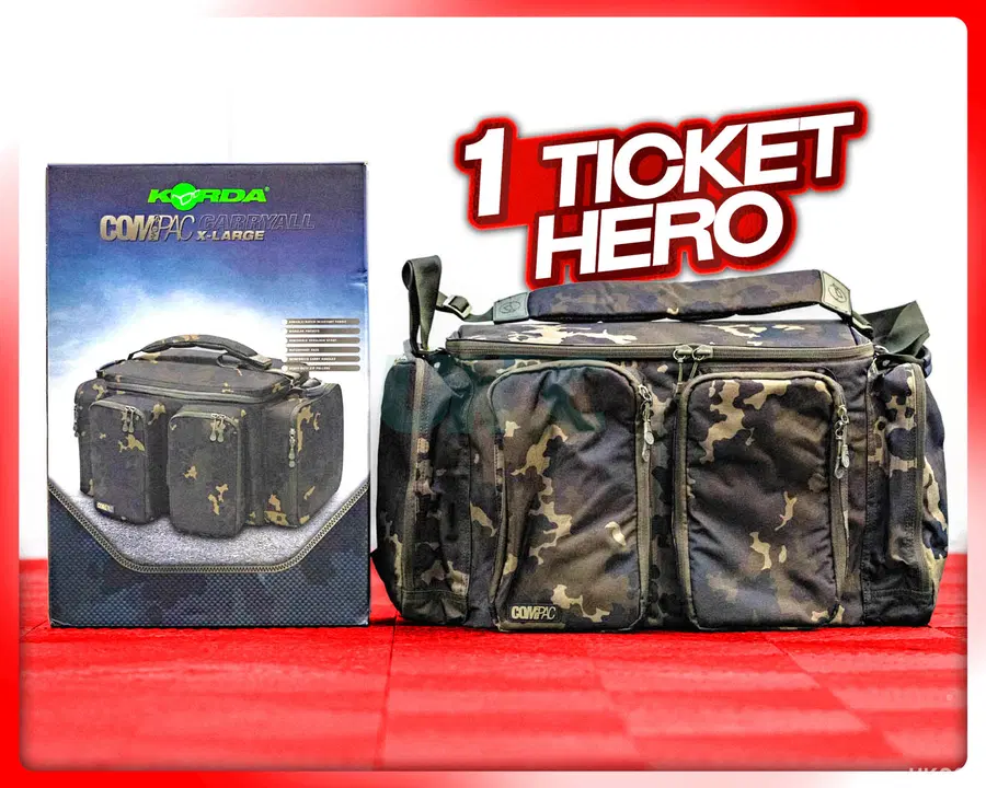 KORDA COMPAC X-LARGE CARRYALL DARK KAMO!