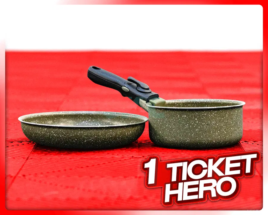 TRAKKER ARMOLIFE MARBLE COOKSET - MEDIUM!