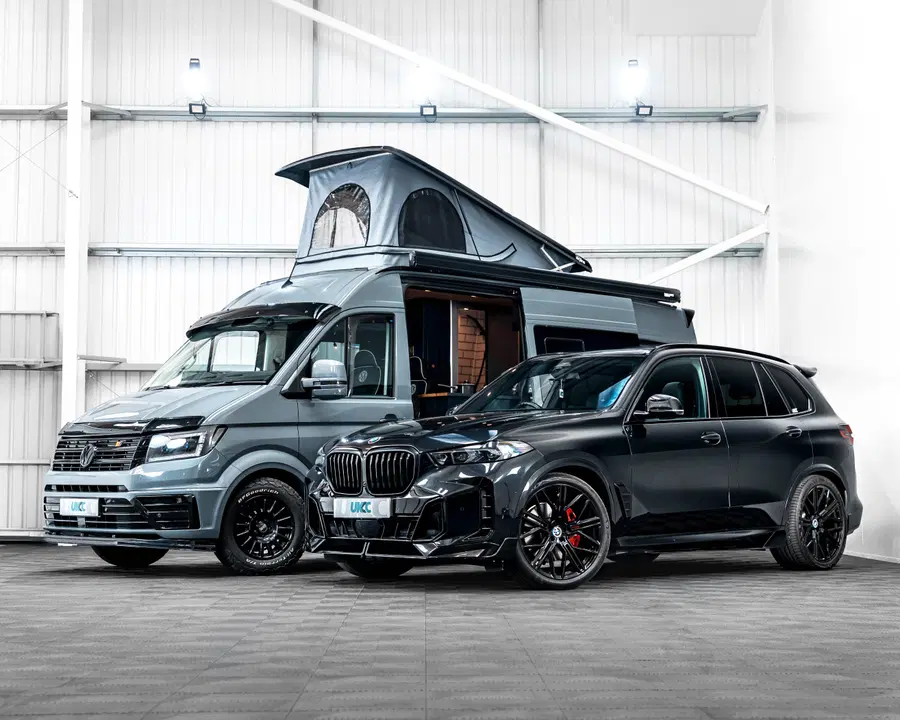 VW CRAFTER CAMPER + BMW X5 + £5,000 CASH!