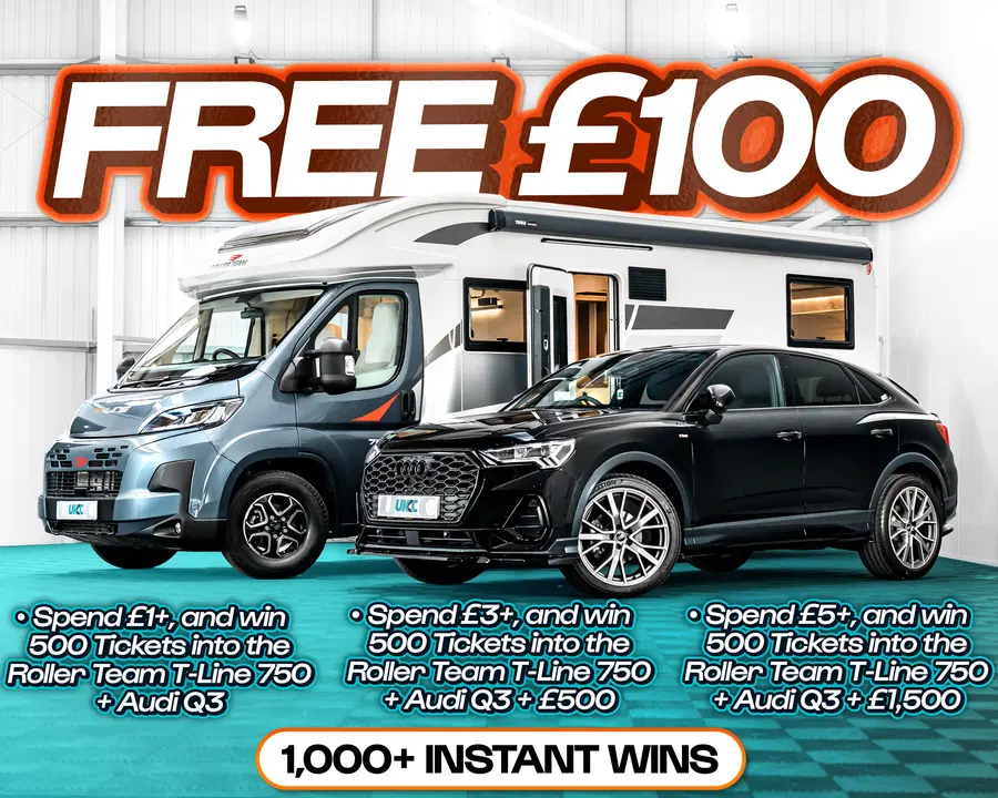 FREE ENTRY - WIN £100 | SPEND £1-£5+ AND WIN COMPETITION TICKETS & CASH!