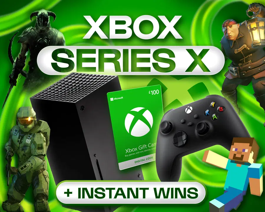 XBOX SERIES X + £100 XBOX VOUCHER!