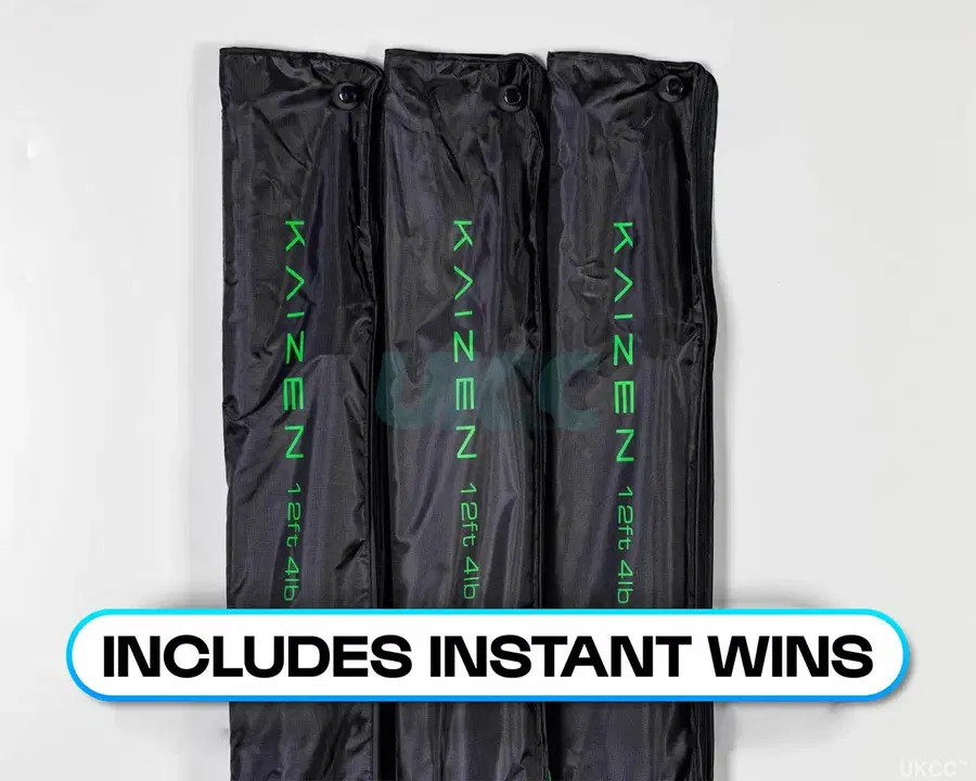 KORDA KAIZEN GREEN 12FT 4LB RODS!