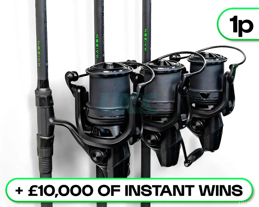DAIWA BASIA REELS + KORDA KAIZEN GREEN RODS!