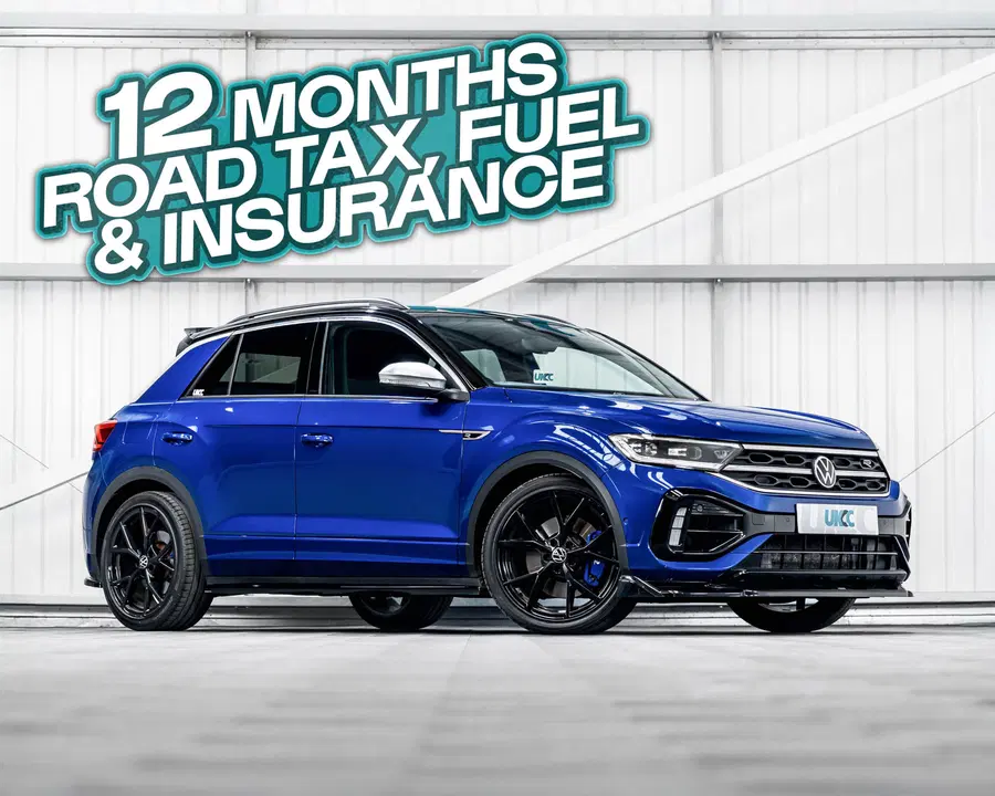 VW T-ROC R + 12 MONTHS: ROAD TAX, INSURANCE & FUEL!