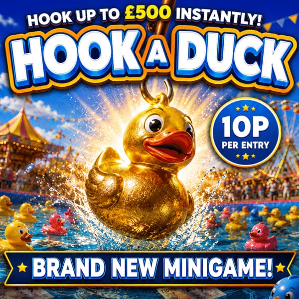 Hook A Duck (£250 Main Prize)