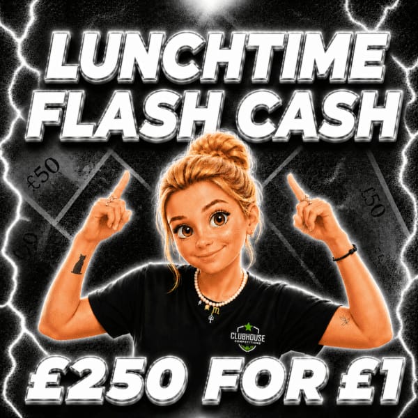 *AUTODRAW* Monday 10th August – £250 Flash Cash
