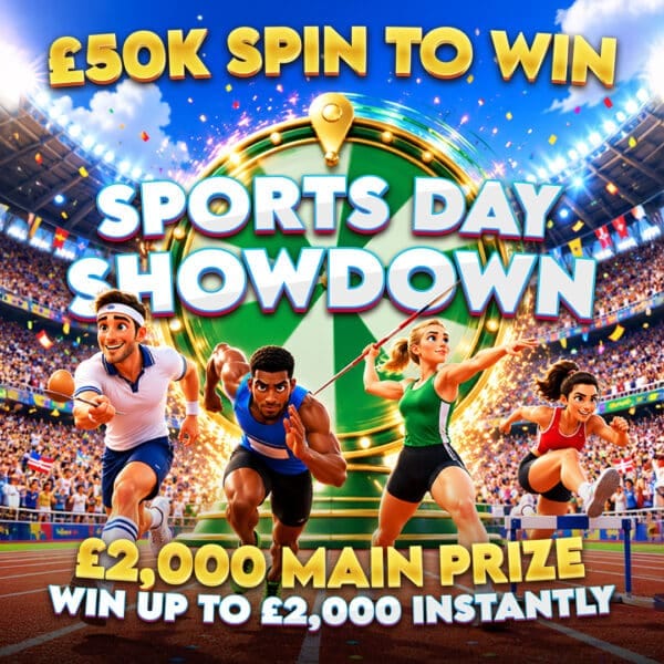 £50,000 Sports Day Showdown (£2,000 Main Prize)