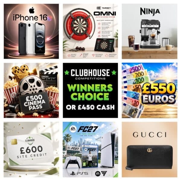 Winners Choice OR £450 Cash