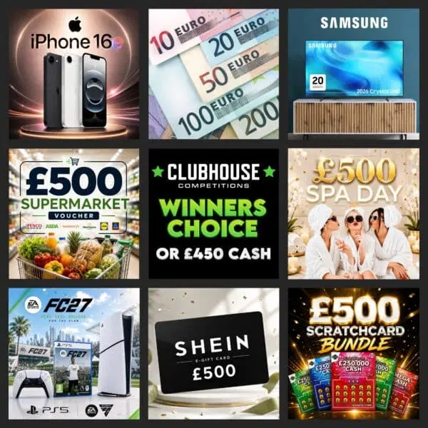 £1 Winners Choice OR £450 Cash
