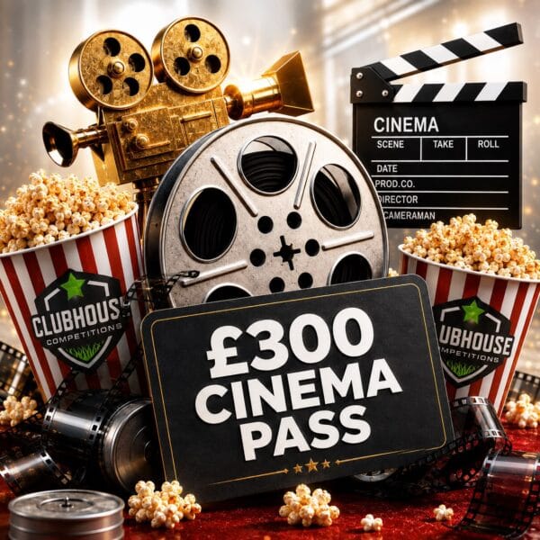 £300 Cinema Pass Or £250 Cash