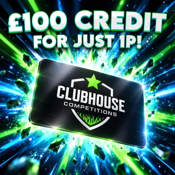 £100 Clubhouse Credit For 1p