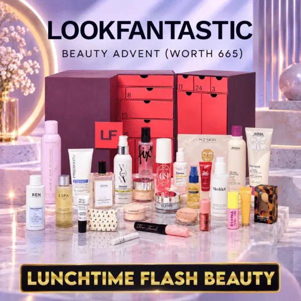FLASH BEAUTY: LOOKFANTASTIC Beauty Advent Calendar (Worth Over £665)