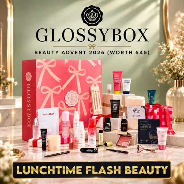 FLASH BEAUTY: Glossybox Advent Calendar – Worth £645