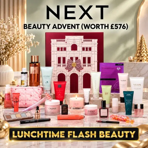 FLASH BEAUTY: Next Beauty Advent Calendar Worth £576