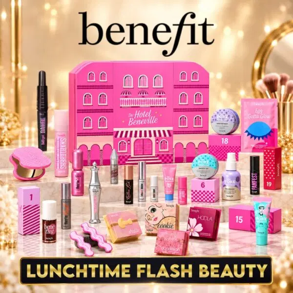 FLASH BEAUTY: Benefit The Hotel Beneville 24 Piece Beauty Makeup Advent Calendar