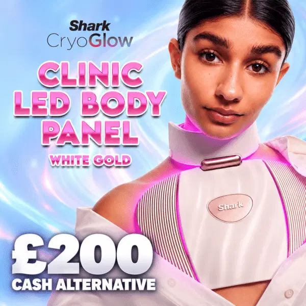 NEW Shark CryoGlow Clinic LED Body Panel OR £200 Cash