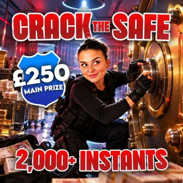 Crack The Safe (£250 Main Prize)