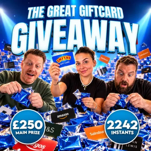 The Great Gift Card Giveaway