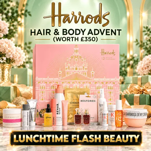 FLASH BEAUTY: Harrods Hair & Body Beauty Advent (Worth £350)