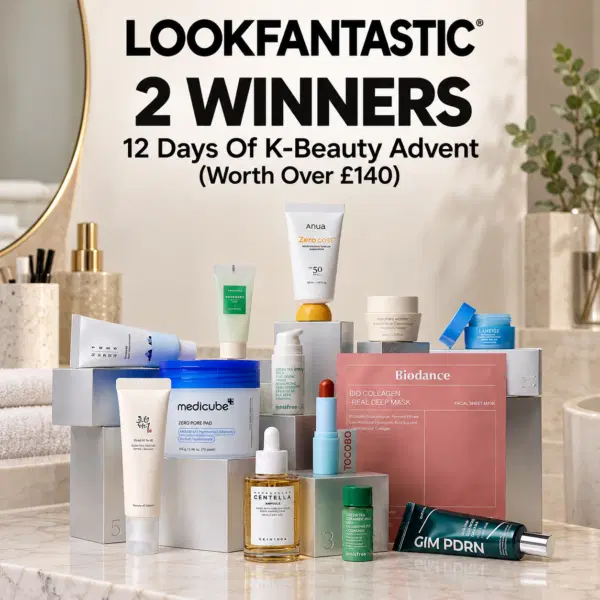 2 x Winners Look Fantastic 12 Days Of K-Beauty Advent (Worth Over £140)