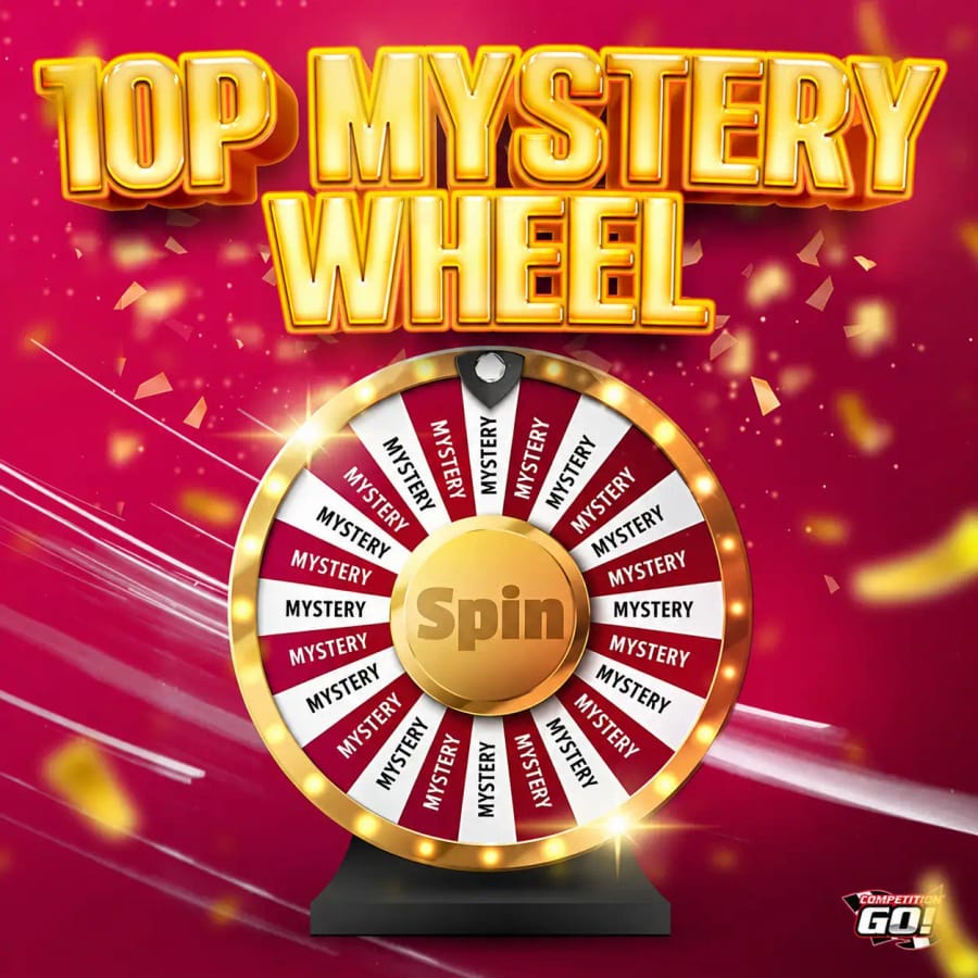 10P MYSTERY PRIZE WHEEL!