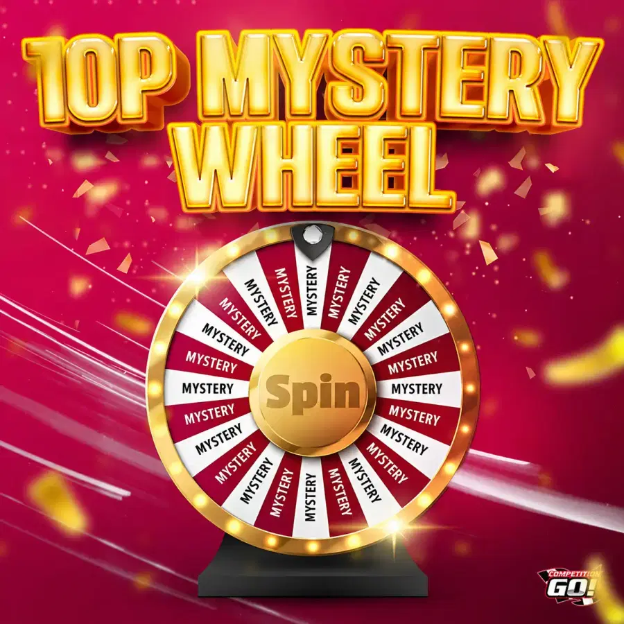10P MYSTERY PRIZE WHEEL!
