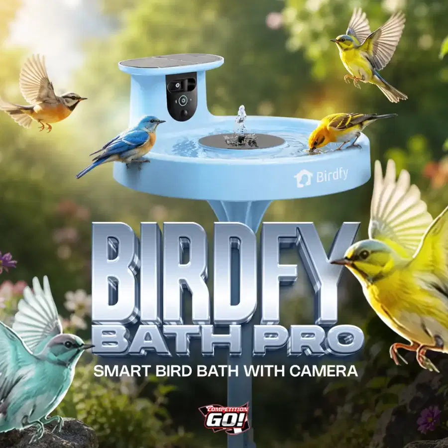 BIRDFY BATH PRO - SMART BIRD BATH WITH CAMERA