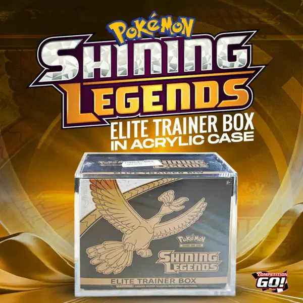 SHINING LEGENDS ELITE TRAINER BOX IN ACRYLIC CASE