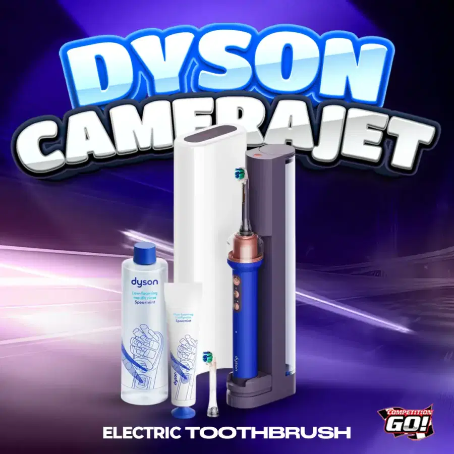 DYSON CAMERAJET ELECTRIC TOOTHBRUSH