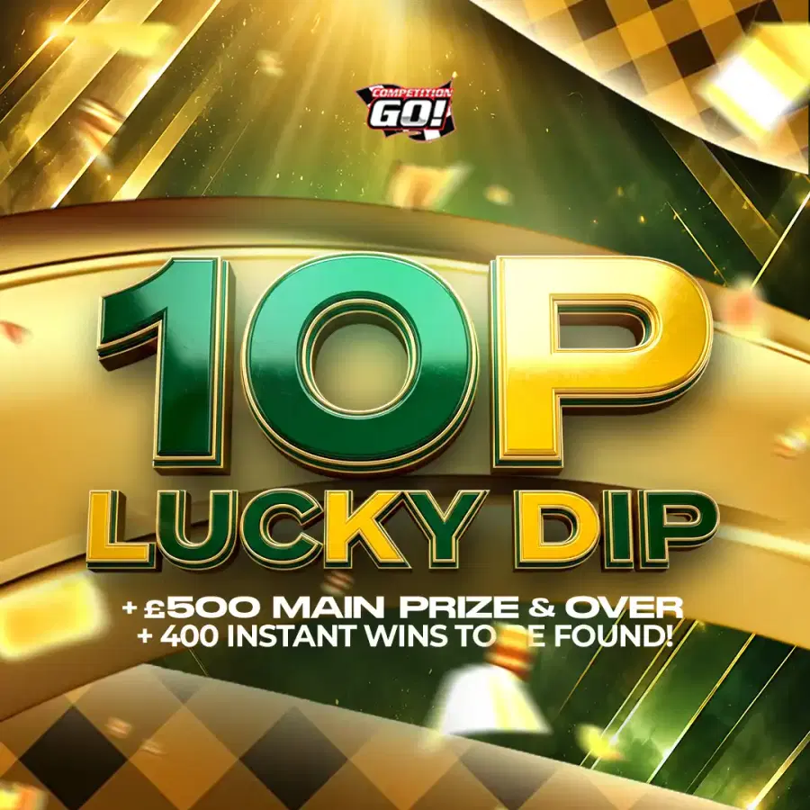 10P LUCKY DIP - £500 MAIN PRIZE & OVER 400 INSTANT WINS TO BE FOUND - INCLUDING ALL NEW CASH WHEEL SPIN KEYS!