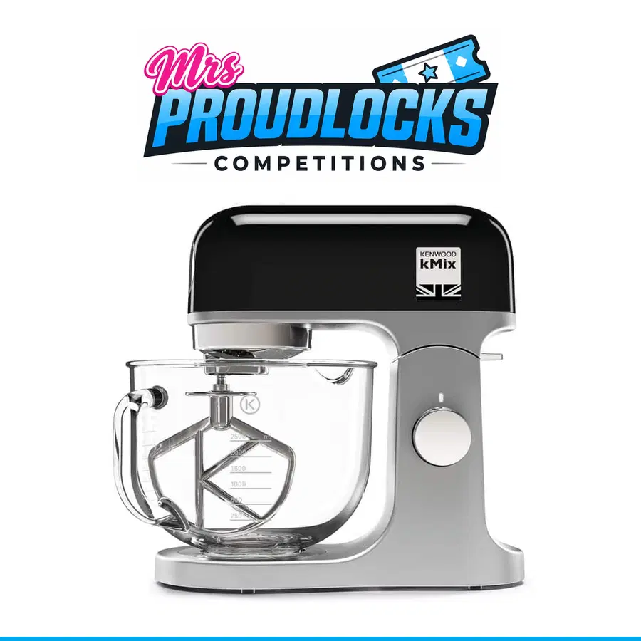 🧁✨ WIN A KENWOOD kMix STAND MIXER FOR JUST £1.99 ✨🧁