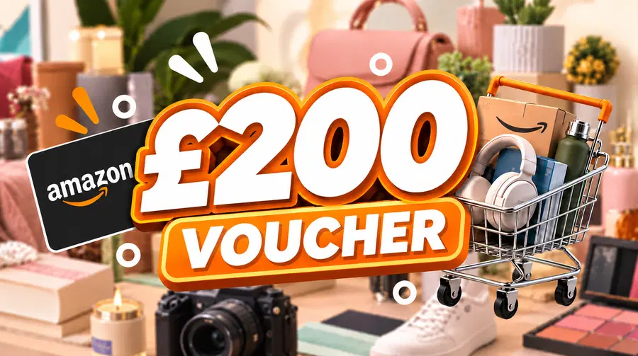 £200 Amazon Gift Voucher - Go On, Add to Basket