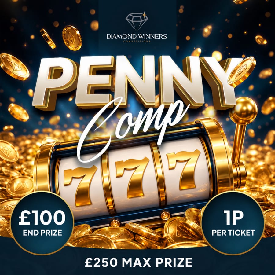The NEW Penny Comp! – just 1p a Ticket!