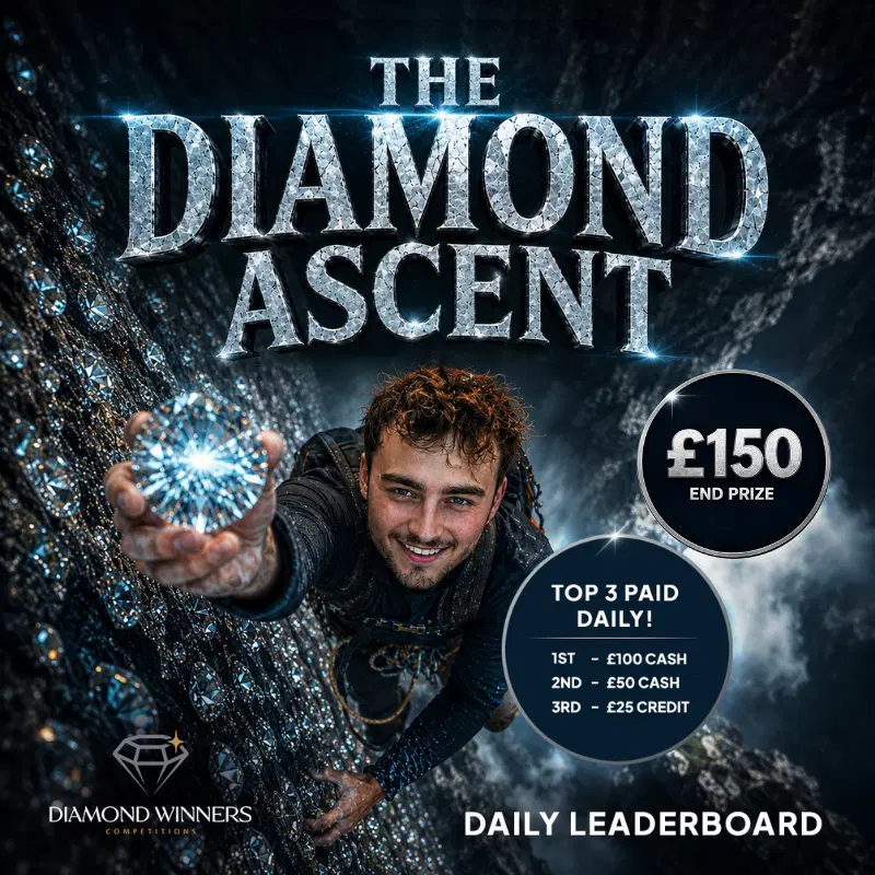 MORE +1 POINTS! The Diamond Ascent! Top 3 Paid Daily!