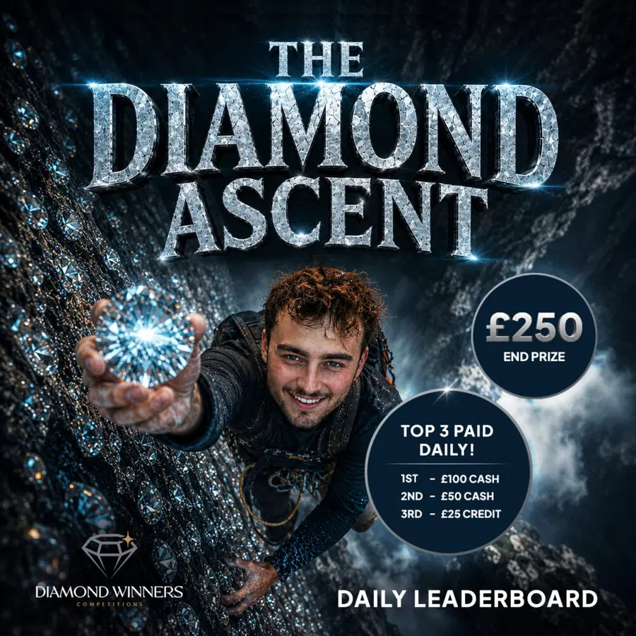 MORE +1 POINTS! The Diamond Ascent! Top 3 Paid Daily!
