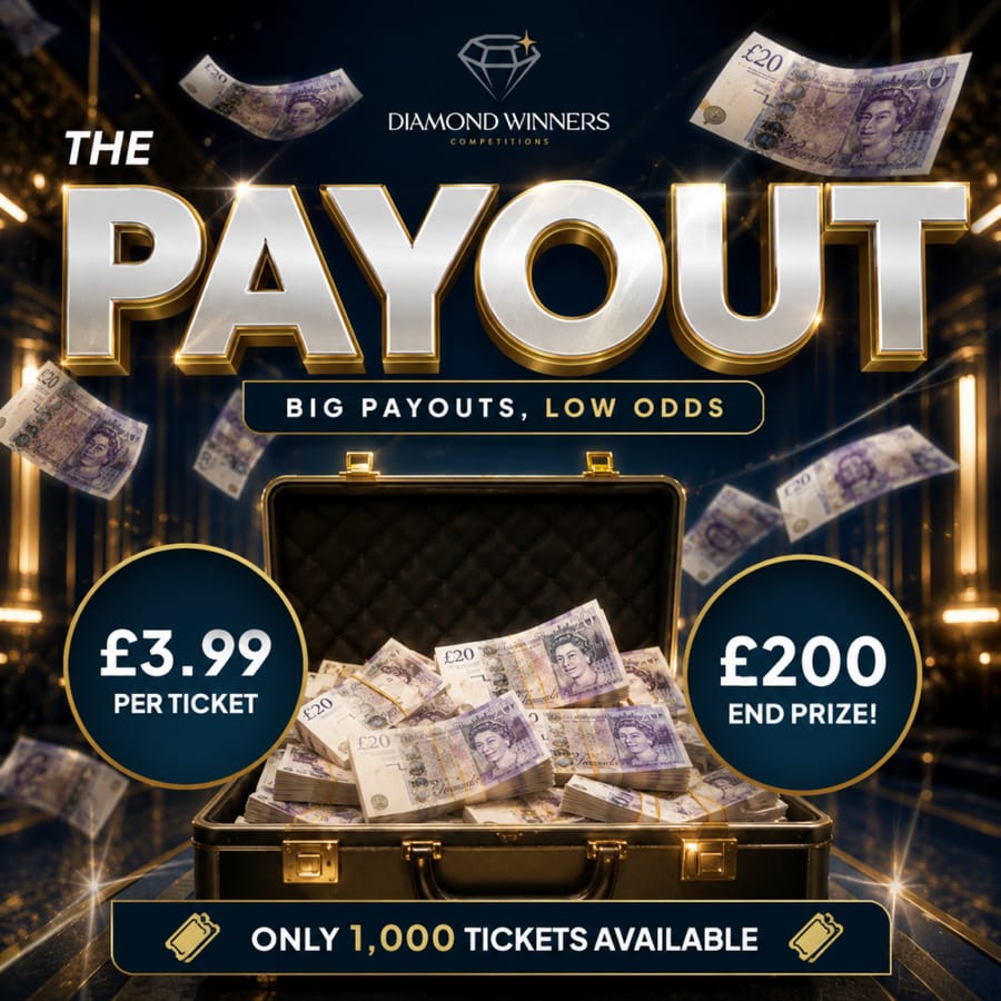 The Payout Only 1000 Tickets Available!